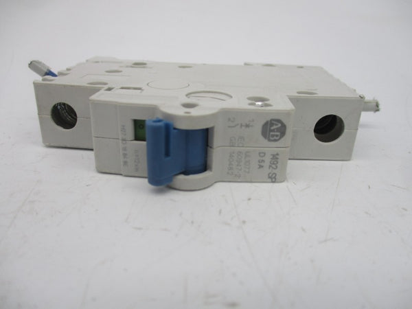ALLEN BRADLEY 1492-SPM1D050 SER. D 277VAC 5A UNMP