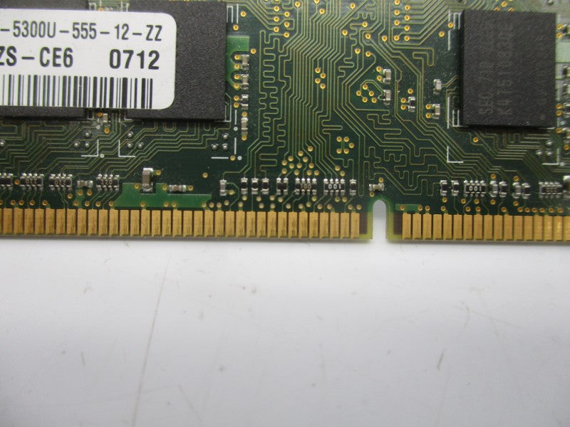 SAMSUNG M378T6553EZS-CE6 PC2-5300U-555-12-ZZ UNMP