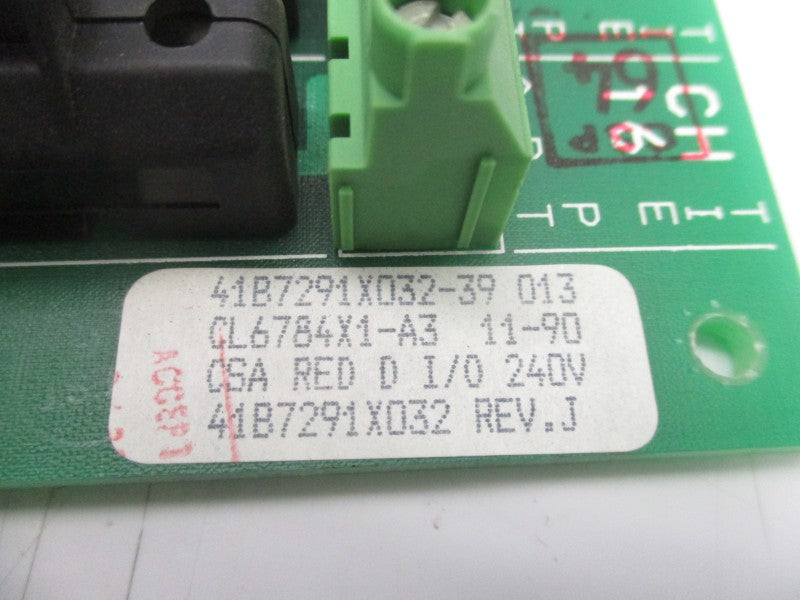 FISHER ROSEMOUNT CL6784X1-A3 41B7291X032 REV. J UNMP