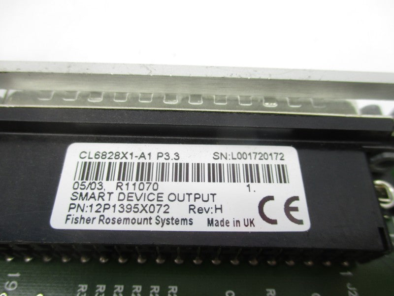 FISHER ROSEMOUNT CL6828X1-A1 12P1395X072 REV. H UNMP