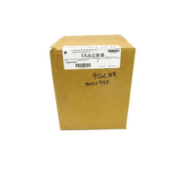 ALLEN BRADLEY 1756-PA75R SER. A DATE:2018 NSFS