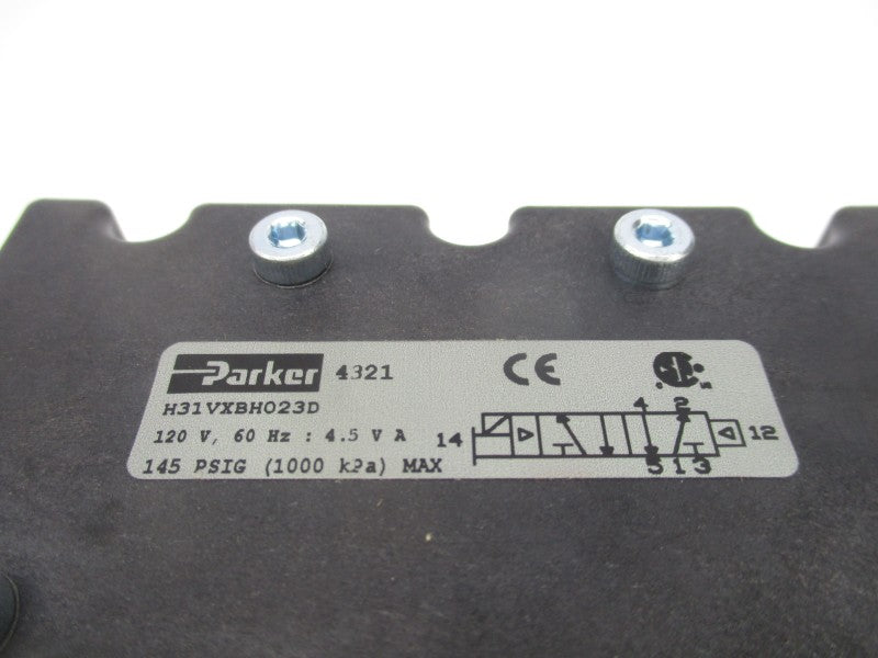 PARKER H31VXBH023D 120VAC 145PSI NSMP
