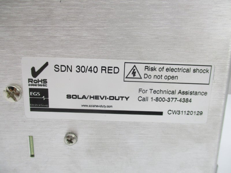 SOLA SDN30/40RED 24VDC 40A NSMP