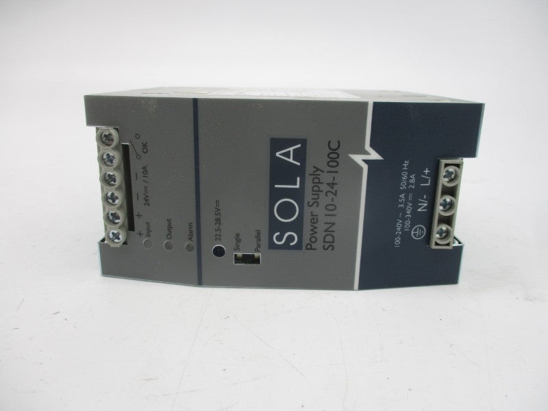 SOLA SDN10-24-100C 100-240V 3.5A NSMP
