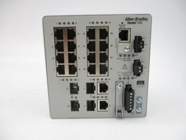 ALLEN BRADLEY 1783-BMS20CGL SER. A 12-48VDC 0.5-3.0A NSMP
