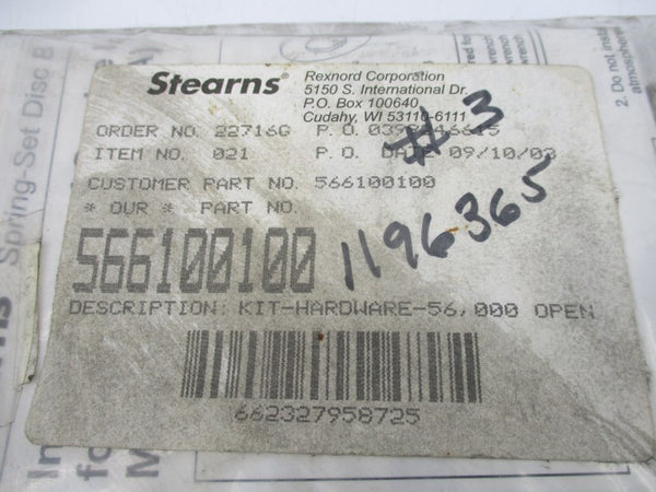 STEARNS 566100100 NSMP