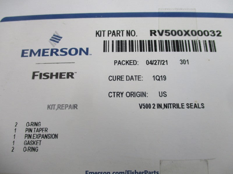 FISHER RV500X00032 NSMP