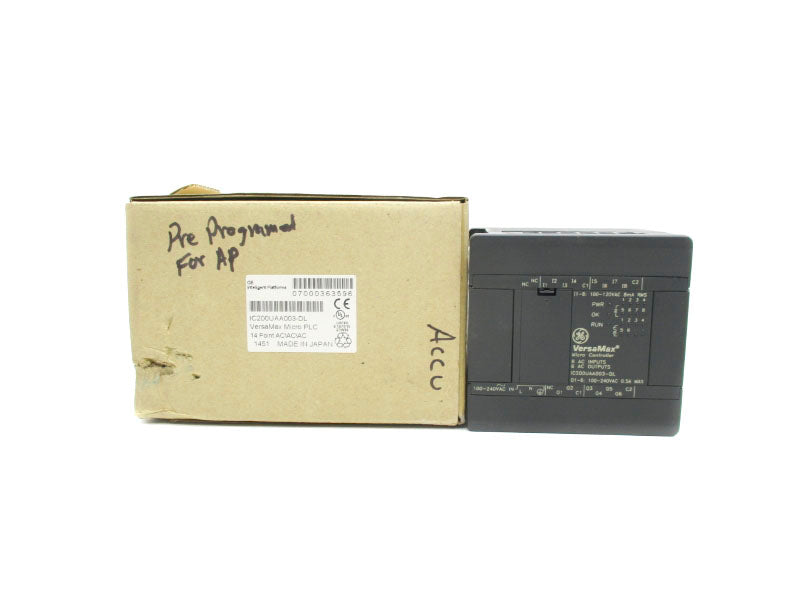 GENERAL ELECTRIC IC200UAA003-DL 100-240VAC 0.5A NSMP