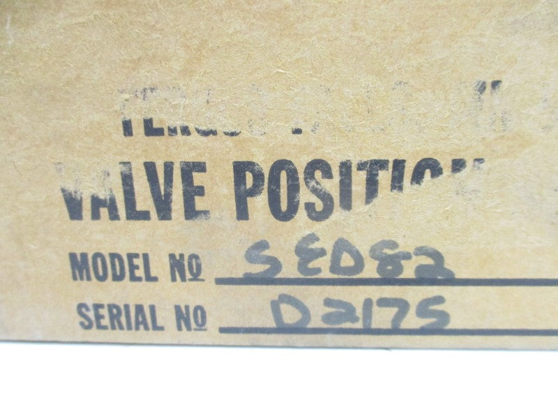 DEZURIK SED82 120VAC 0.3A NSMP