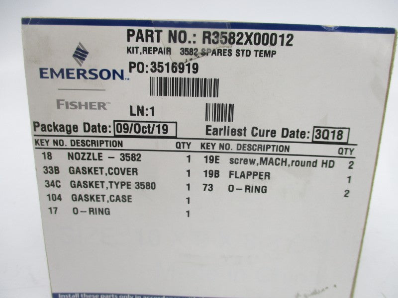 FISHER R3582X00012 NSMP