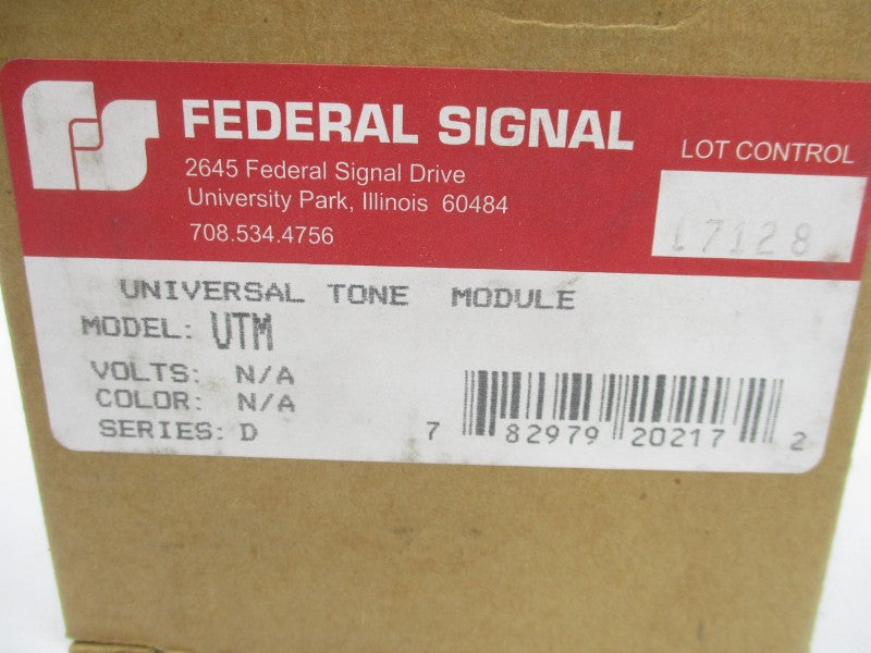INDUSTRIAL SPARE PART UTM SER. D NSMP