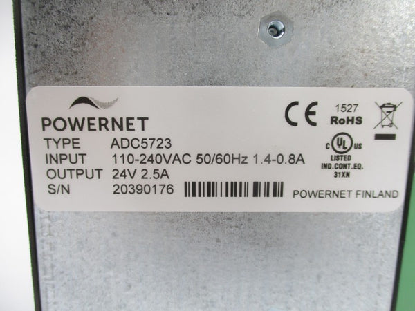 POWERNET ADC5723 110-240VAC 1.4-0.8A NSNP