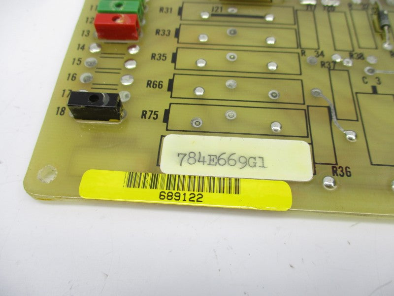 GENERAL ELECTRIC 784E669G1 UNMP