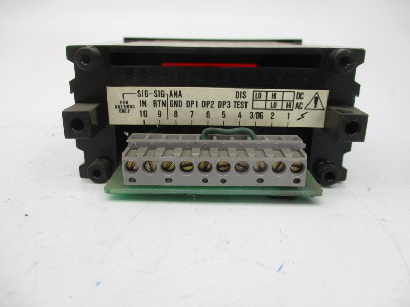 ANALOGIC AN25M00-T-P-1-XX-10-X 110VAC UNMP