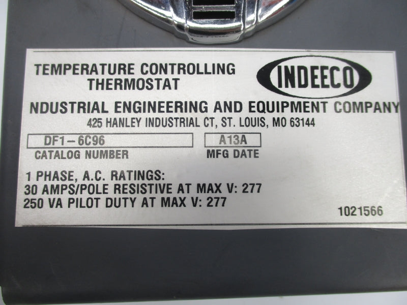 INDEECO DF1-6C96 277V 30A NSNP