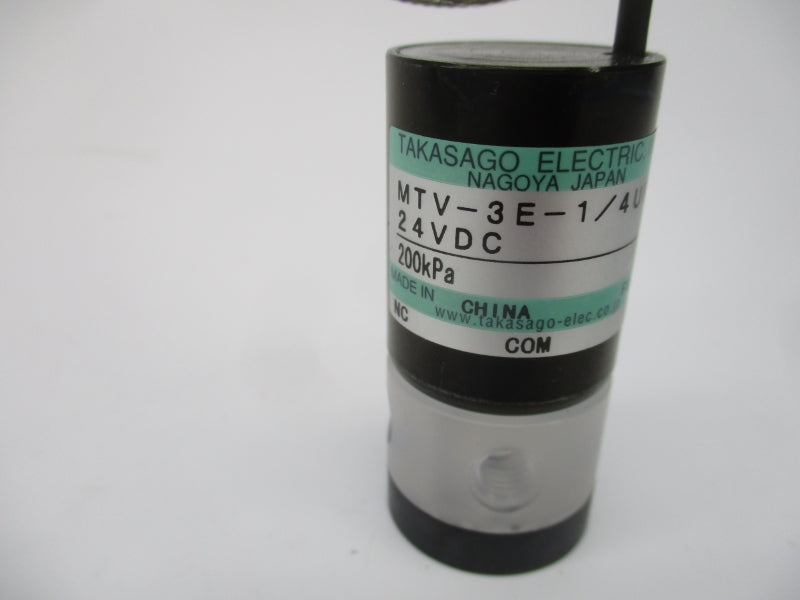 TAKASAGO ELECTRIC MTV-3E-1/4UFG 24VDC NSNP