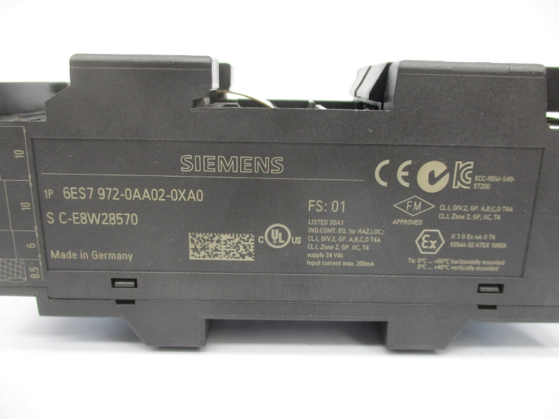 SIEMENS 6ES7972-0AA02-0XA0 NSNP