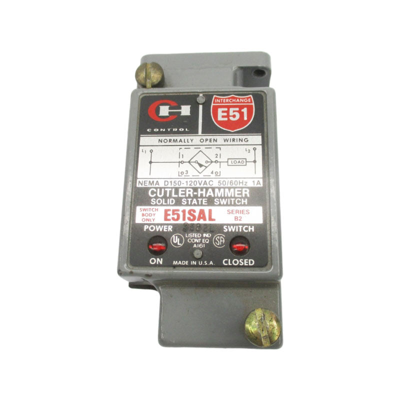 CUTLER HAMMER E51SAL SER. B2 120VAC 1A UNMP