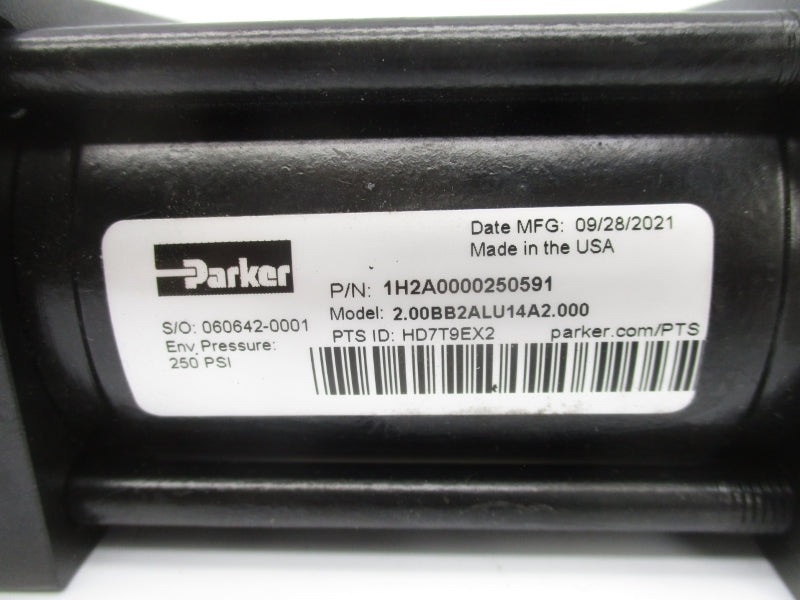PARKER 1H2A0000250591 2.00BB2ALU14A2.000 250PSI NSNP