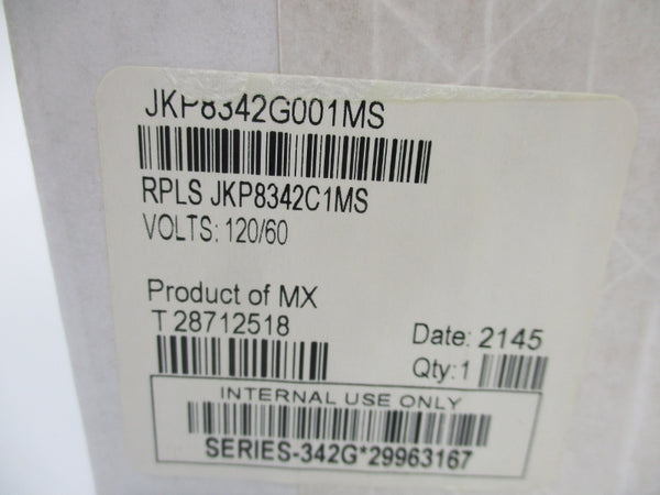 ASCO JKP8342G001MS 120V NSFS