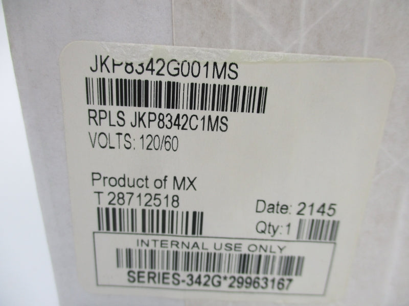 ASCO JKP8342G001MS 120V NSFS