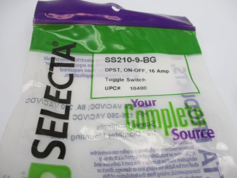 SELECTA SS210-9-BG 16A NSMP