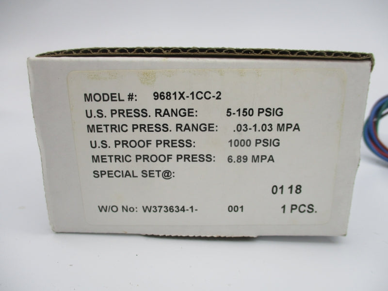 BARKSDALE 9681X-1CC-2 5-150PSI NSMP