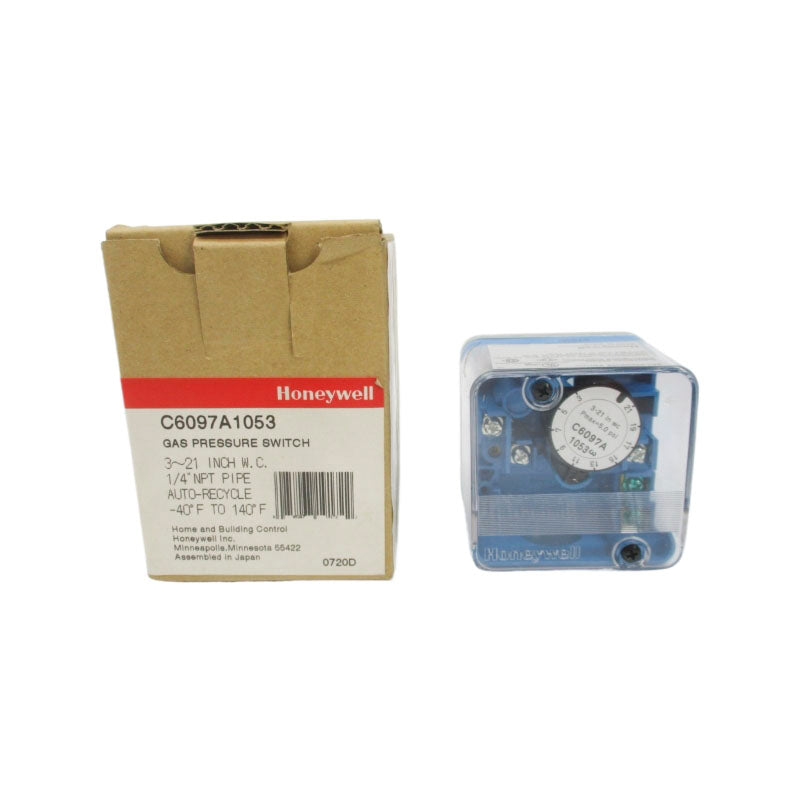 HONEYWELL C6097A1053 120/240VAC 3A 1/4" NSMP