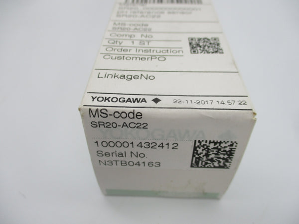 YOKOGAWA SR20-AC22 120'C NSMP