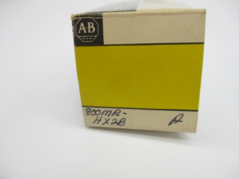 ALLEN BRADLEY 800MR-HX2B SER. A (BK/GD) NSMP