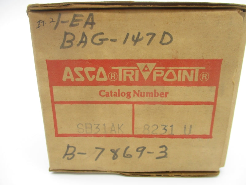 ASCO SB31AK 125/250VAC NSMP