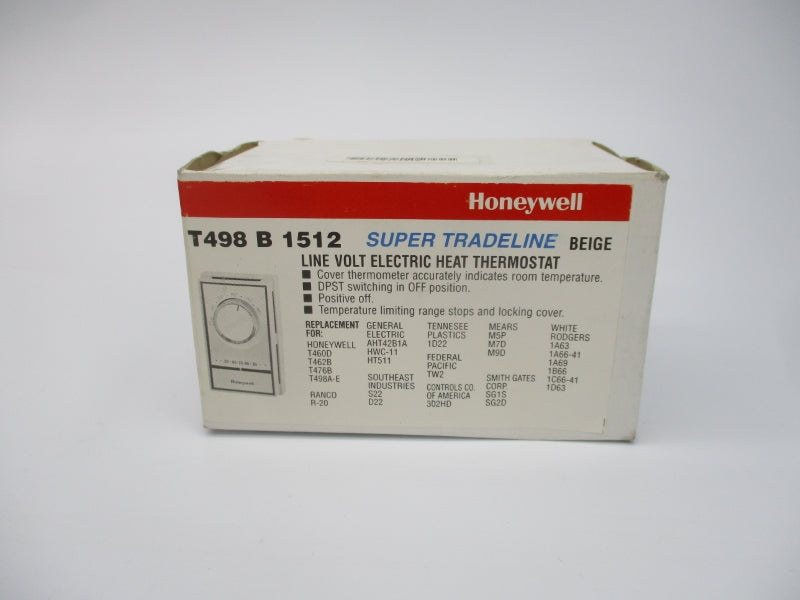 HONEYWELL T498B1512 277VAC 19A 40-80'F NSFS