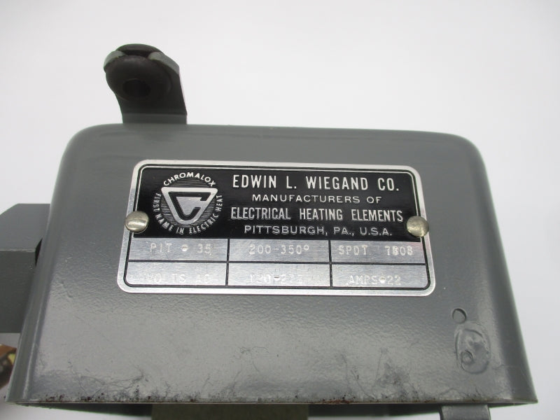 CHROMALOX PIT-35 120-277VAC 22A 200-350'F NSMP