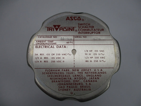 ASCO SB11AK 125/250VAC 5A NSMP
