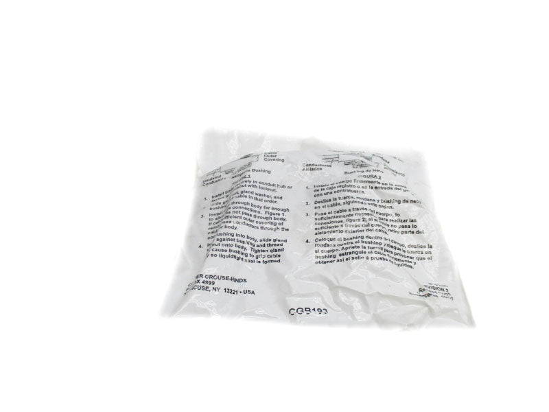 CROUSE HINDS CGB193 NSMP