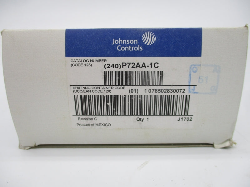 JOHNSON CONTROLS P72AA-1C 600V 4.8A 100PSI NSMP