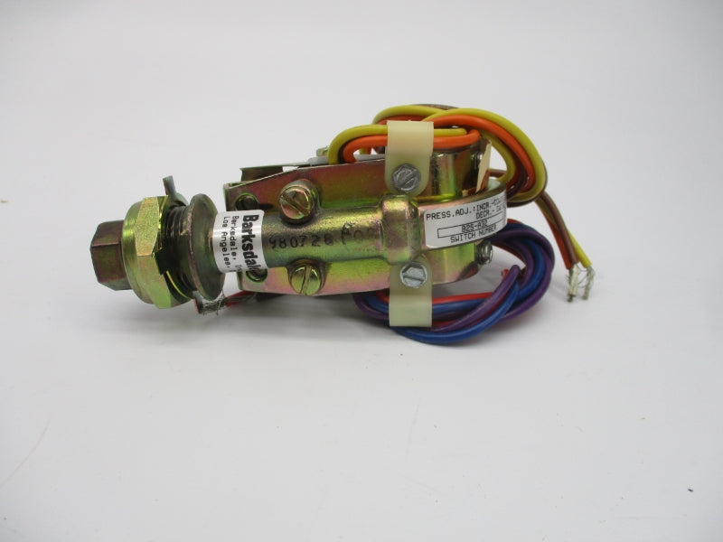 BARKSDALE B2S-A32 480VAC 3A 160-3200PSI NSMP