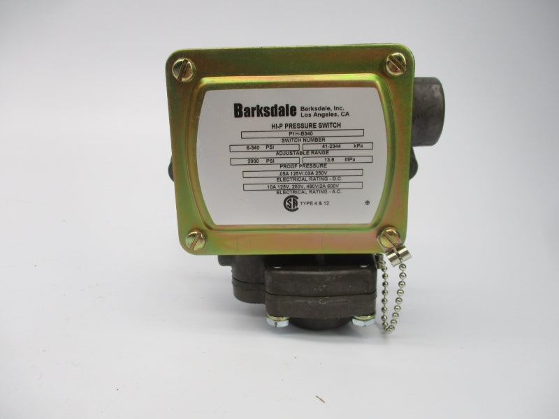 BARKSDALE P1H-B340 600VAC 2A 6-340PSI NSMP