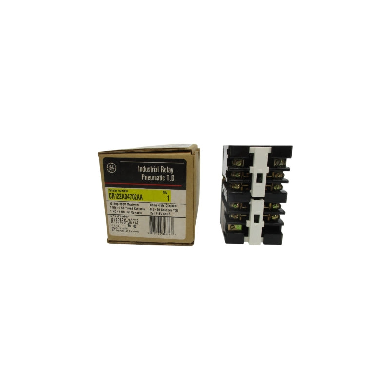 GENERAL ELECTRIC CR122A04702AA 300V 10A 0.2-50S NSMP