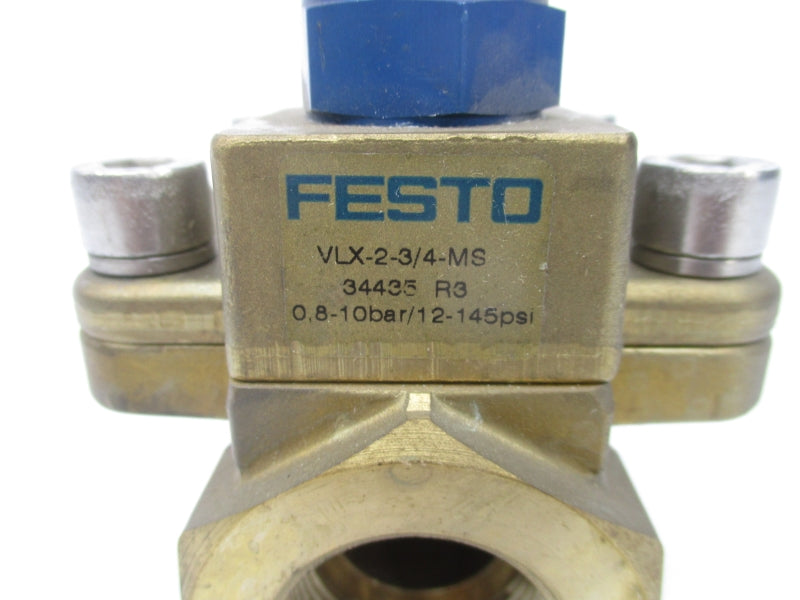 FESTO VLX-2-3/4-MS 34435 12-145PSI NSNP