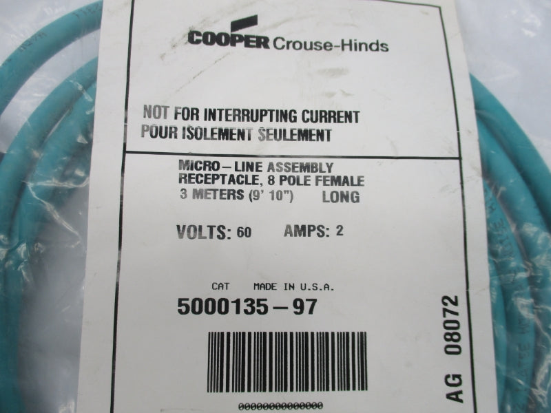 COOPER 5000135-97 60V 2A 3M NSMP
