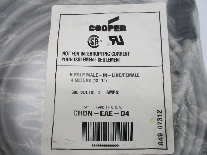 COOPER CHDN-EAE-D4 300V 3A NSMP