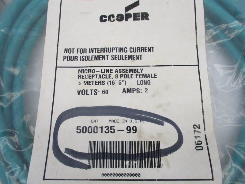 COOPER 5000135-99 60V 2A 5M NSMP
