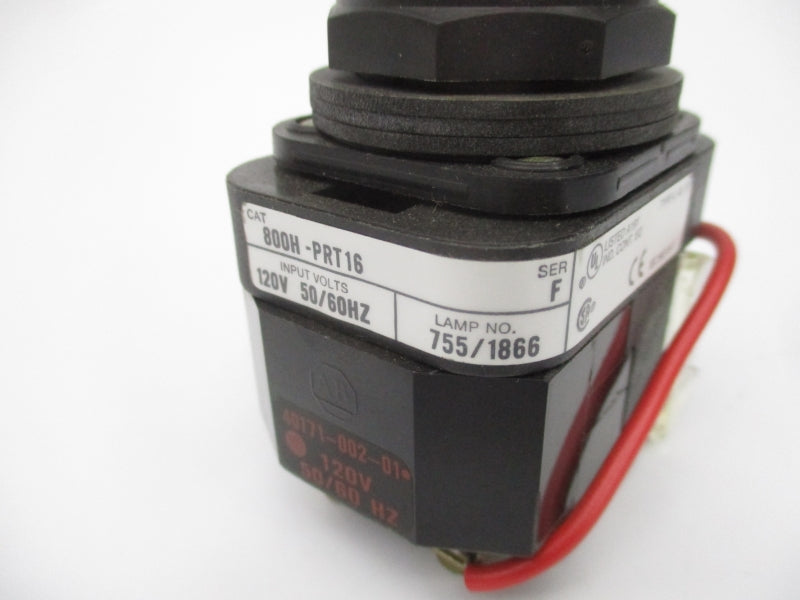 PUSH BUTTON 800H-PRT16 SER. F 120V (AS PICTURED) NSNP