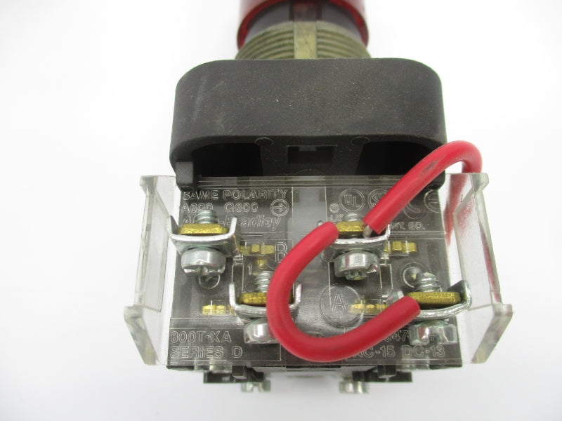 ALLEN BRADLEY 800T-PT16R SER. T 120V (AS PICTURED) NSNP
