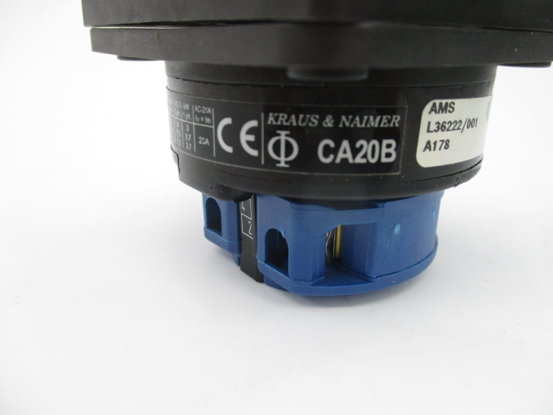 KRAUS & NAIMER CA20B-A178-600E 33724014 380-440V 5A NSMP