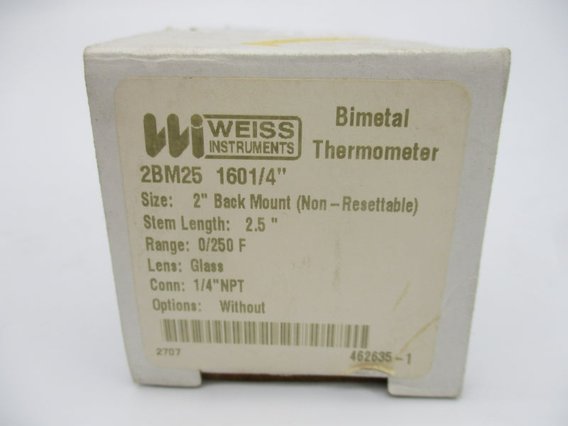 WEISS INSTRUMENTS 2BM25 NSMP
