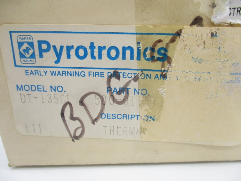 PYROTRONICS 500-017541 DT-135CL 135'F NSMP