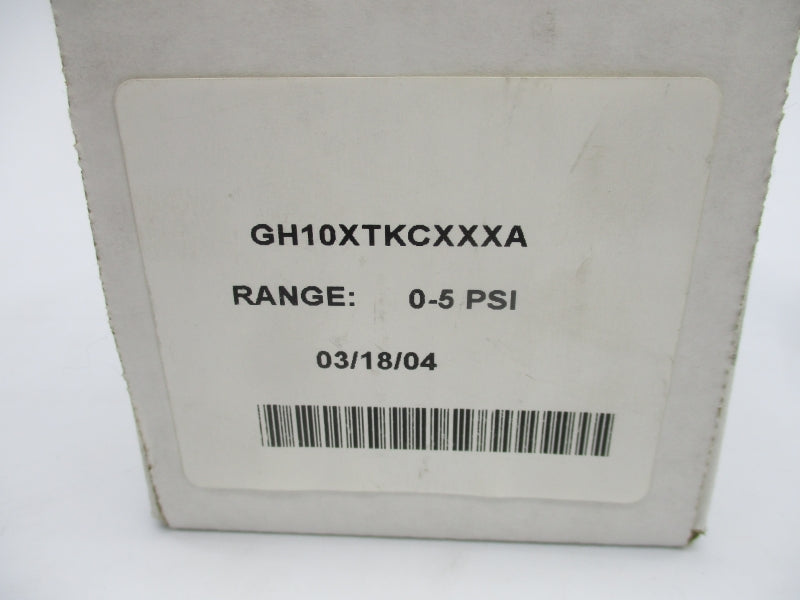 ITT GH10XTKCXXXA 0-5PSI NSMP