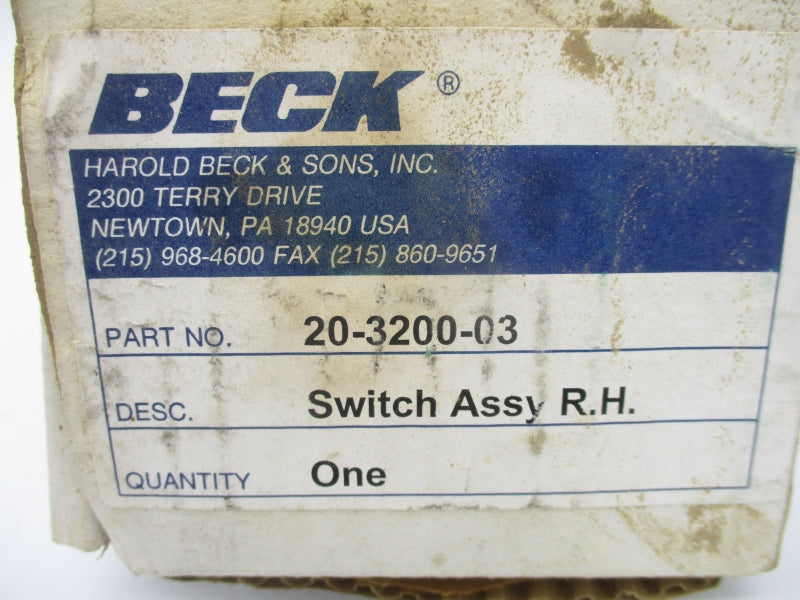 BECK 20-3200-03 NSMP